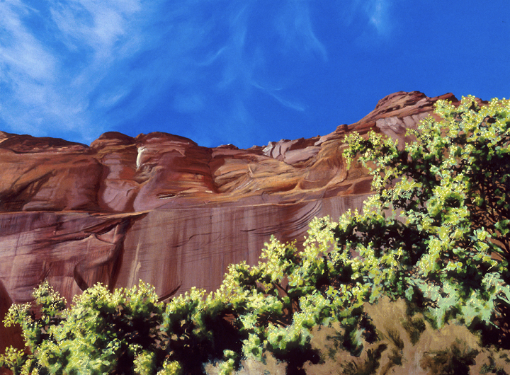 316 Canyon de Chelly, Red, Green, and Blue