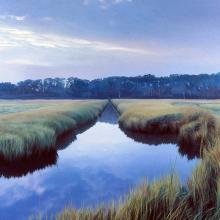 555 Tidal Channel, Job's Neck Marsh, Sunrise