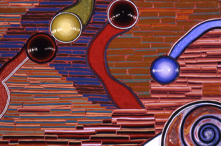 Meso-American Mosaic - detail