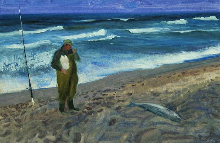 701 Fisherman and Fish