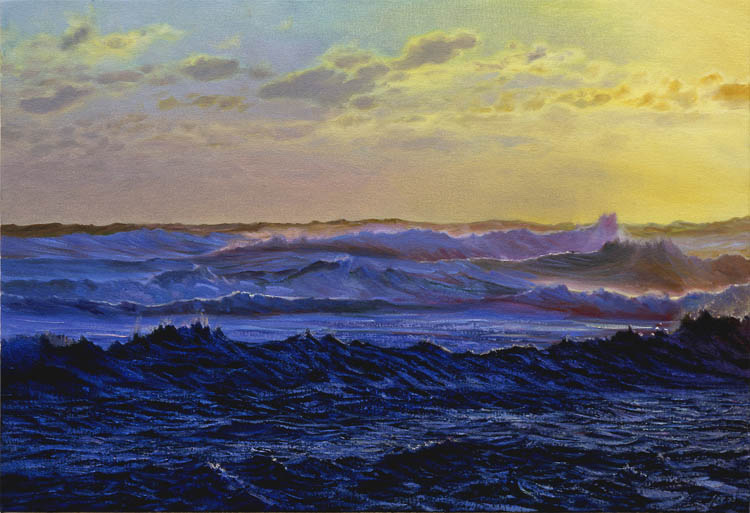 771 Turbulent Surf, Sunrise