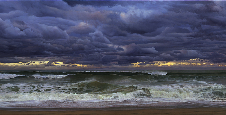 874 Clouds & Surf, Ballston Beach