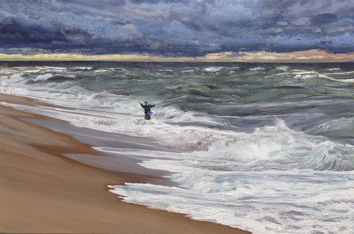 881A Alone in the Surf