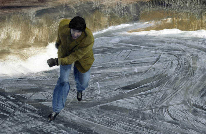 881 The Skater (Arvid) - detail