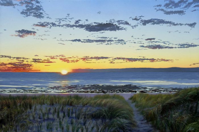 938 Sunset, Low Tide, Fisher Beach