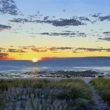 938 Sunset, Low Tide, Fisher Beach