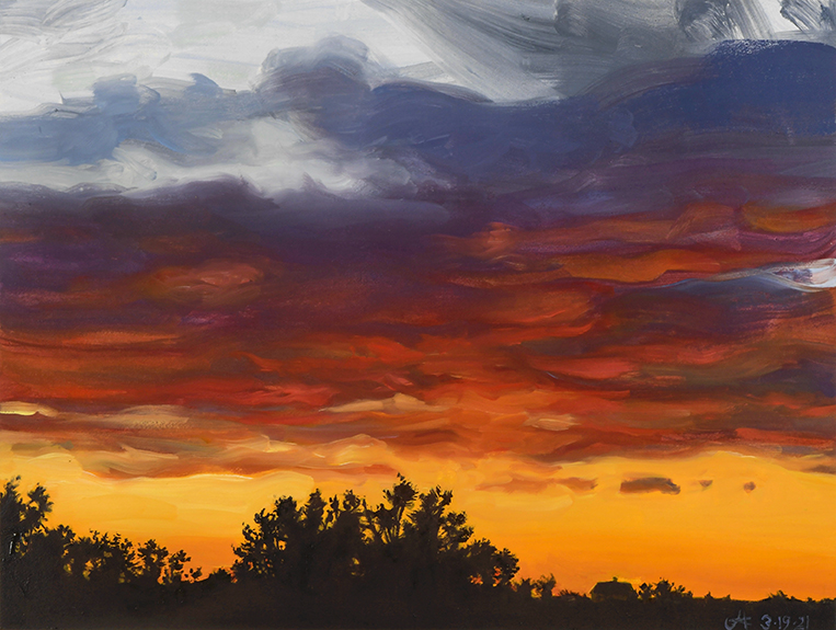 2425 Hopper House Sunset