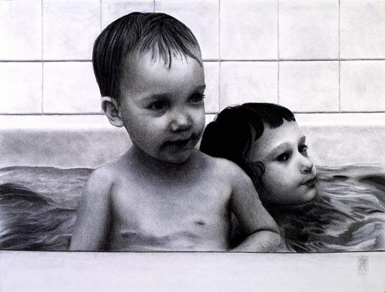 629 Cecilia &amp; Bebe in the Tub