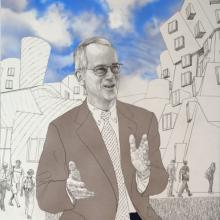 960 Charles Vest, Composition Study #1