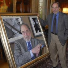 David Baltimore and portrait