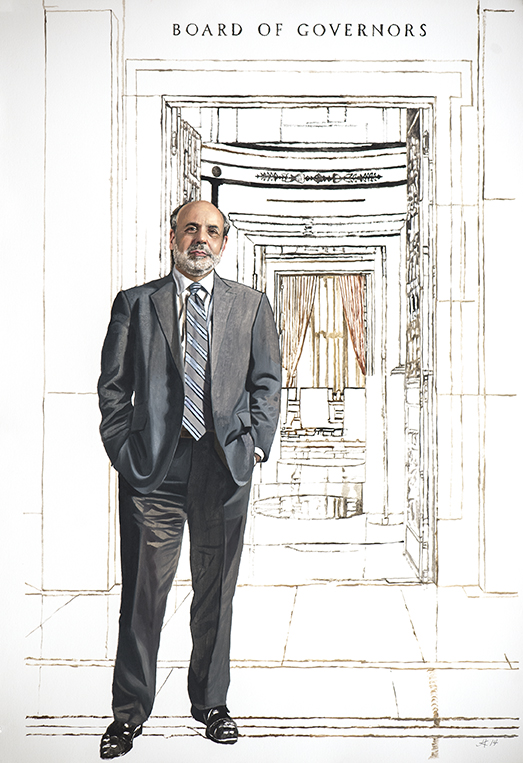 2187 Ben Bernanke, Study #6 