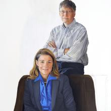 2002 Bill & Melinda Gates, Color Study #1