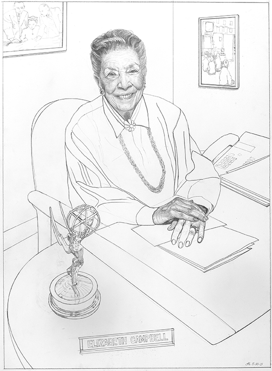 2440 Elizabeth Campbell Composition Study for WETA