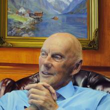 2013 Fred Kavli, Norwegian Academy of Science and Letters Portrait.jpg