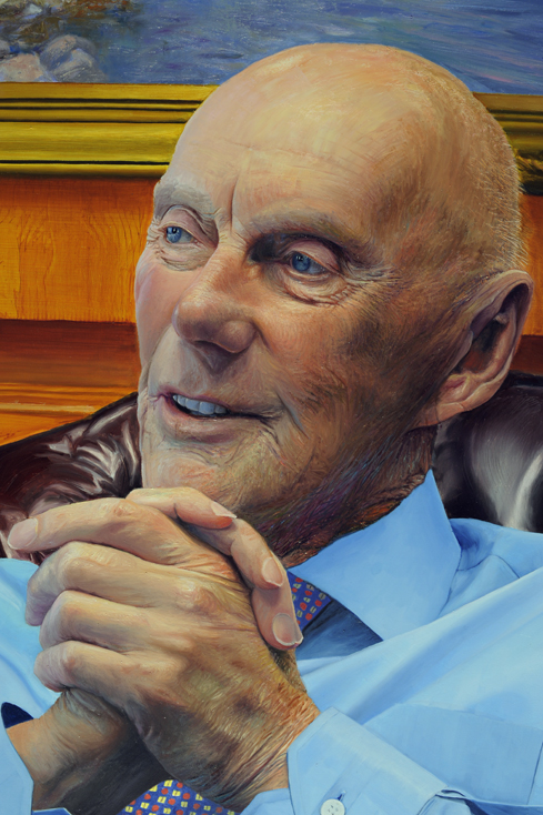 2013dtl Fred Kavli, Norwegian Academy of Science and Letters Portrait.jpg