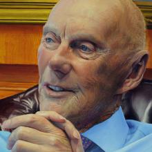 2013dtl Fred Kavli, Norwegian Academy of Science and Letters Portrait.jpg