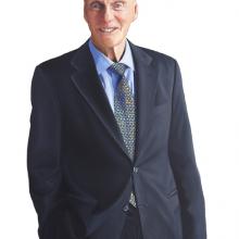 1091 Fred Kavli Color Study for Pencil Sketch #3