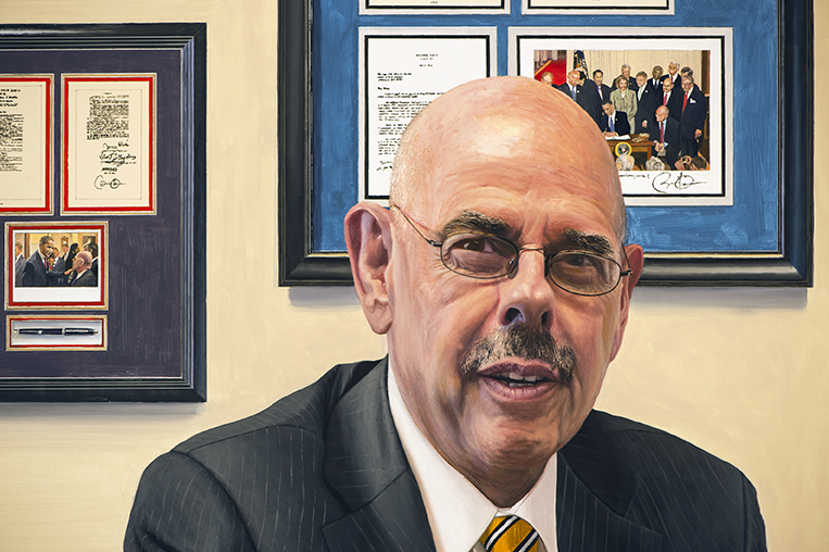 2206dtl-1 Henry Waxman Energy & Commerce Committee Portrait
