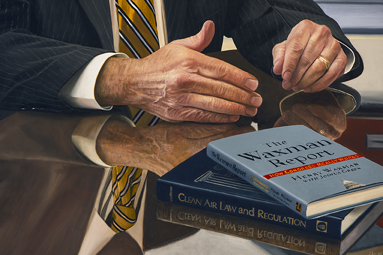 2206dtl-2 Henry Waxman Energy & Commerce Committee Portrait