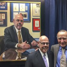 Henry Waxman portrait dedication November 3, 2015