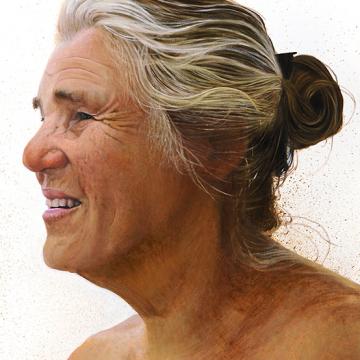 Janet Rowley for the National Portrait Gallery