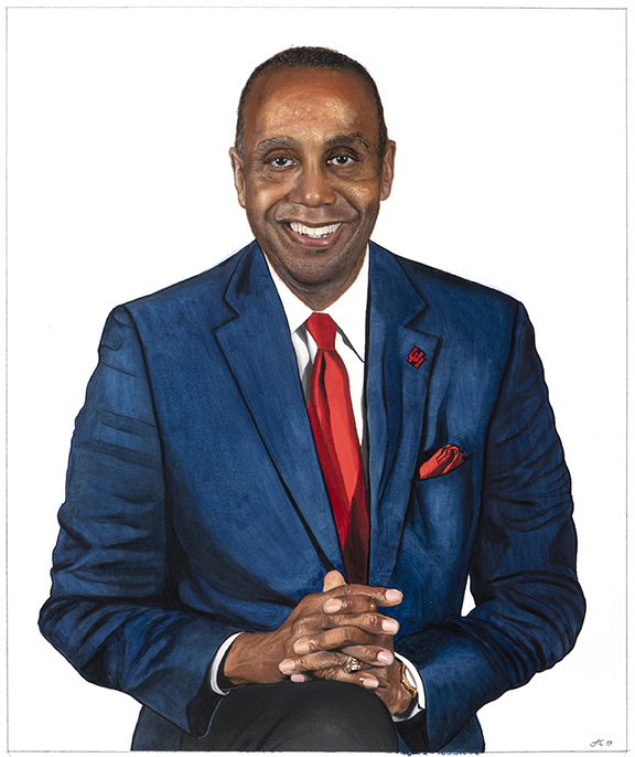 2377 Leonard Baynes, Study #2