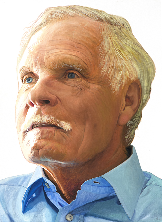 2135 Ted Turner, Study #6 (DC Head-2)