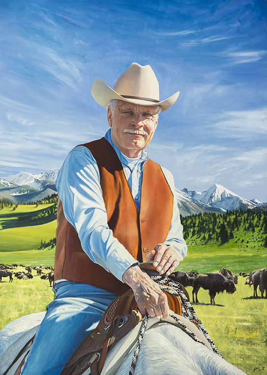 2139 Ted Turner Montana Composition Study