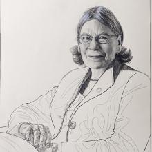 2272 Tori Haring-Smith, Study #3 (lips closed)