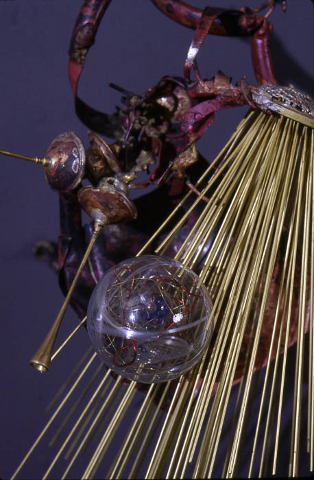 Annunciation, detail