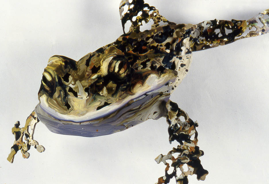 Balletic Frog, detail