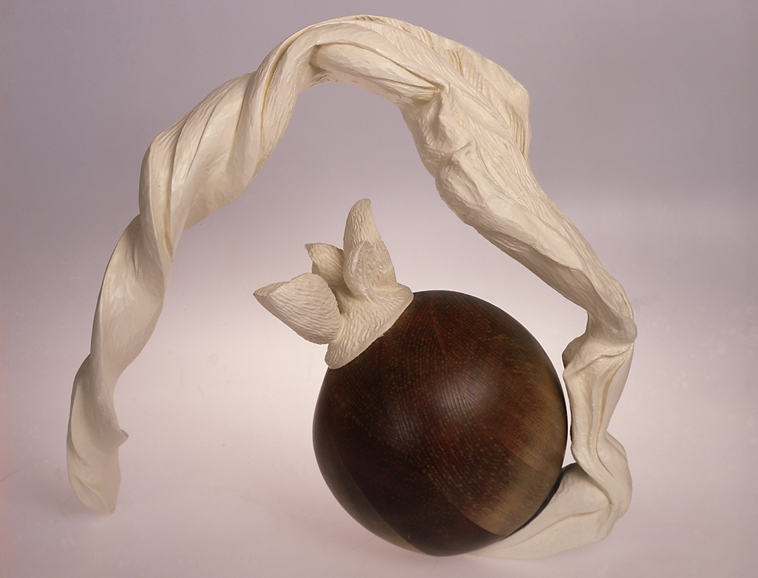 Honeysuckle Pod and Twisting Leaf-1