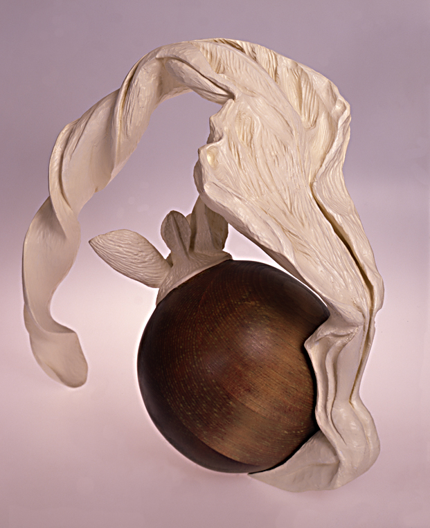 Honeysuckle Pod and Twisting Leaf-2