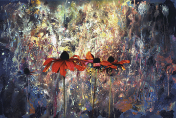 222 October Cone Flowers