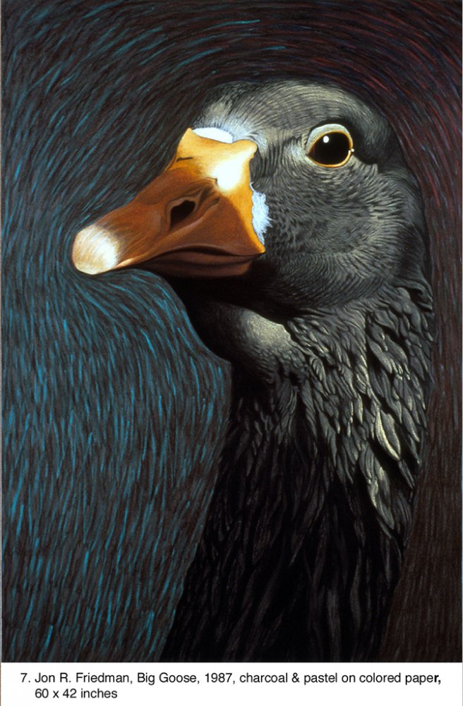 New Artists-New Drawings, March 1988,  exhibition catalogue Jon Friedman entry