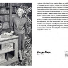 Portrait of a Nation, Hightlights from the National Portrait Gallery, Maxine Singer entry