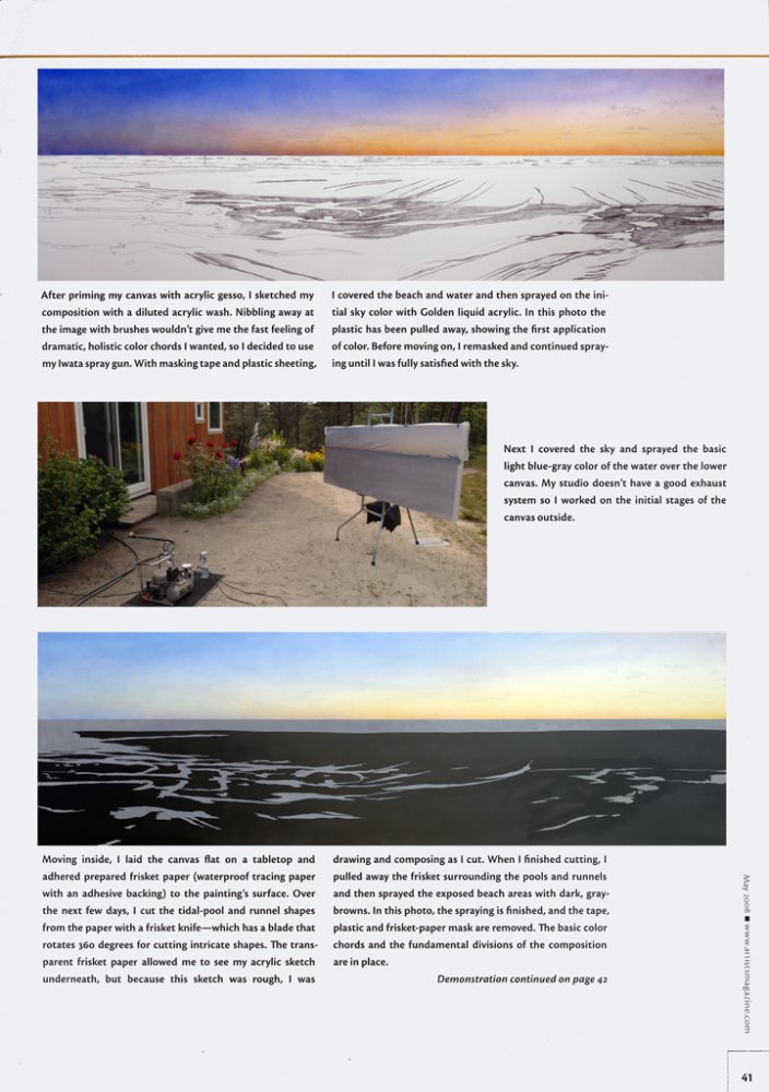 The Artist's Magazine, May 2008 page 41