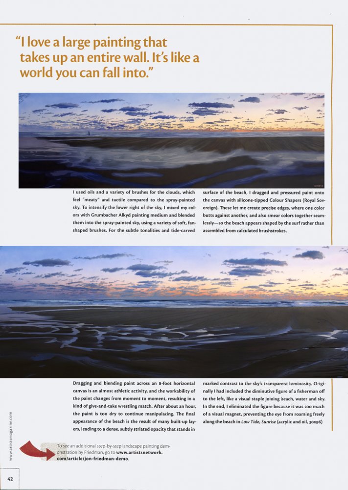 The Artist's Magazine, May 2008 page 42