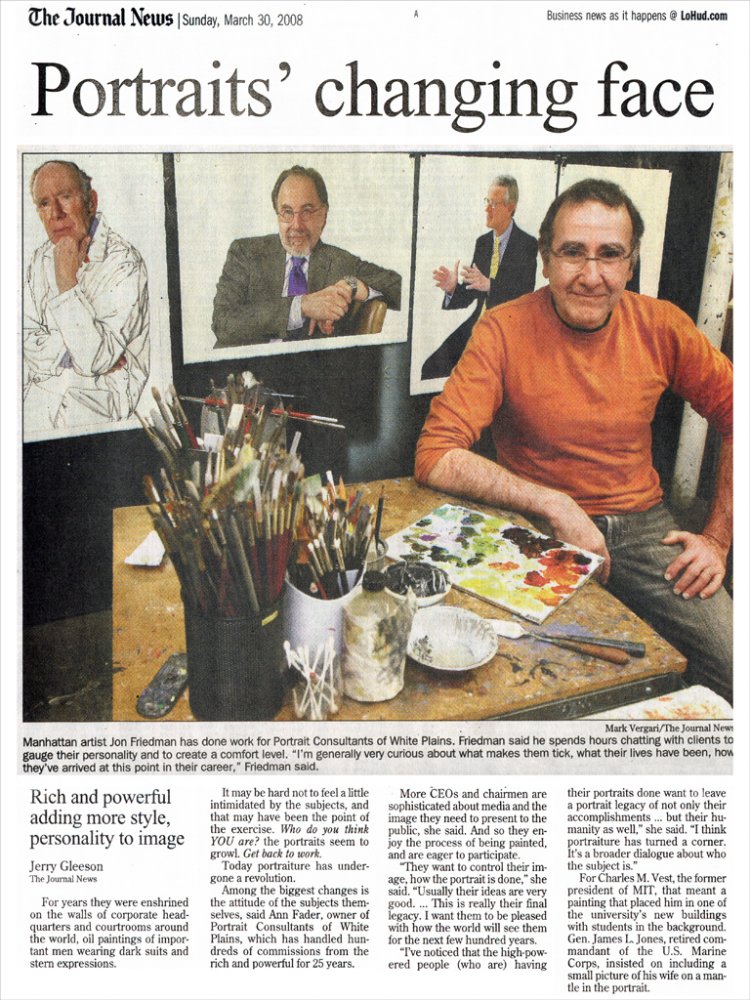 The Journal News, Feature Article Sunday, March 30, 2008 page 1