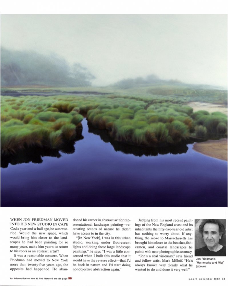 USArt Feature Article November 2002 page 39